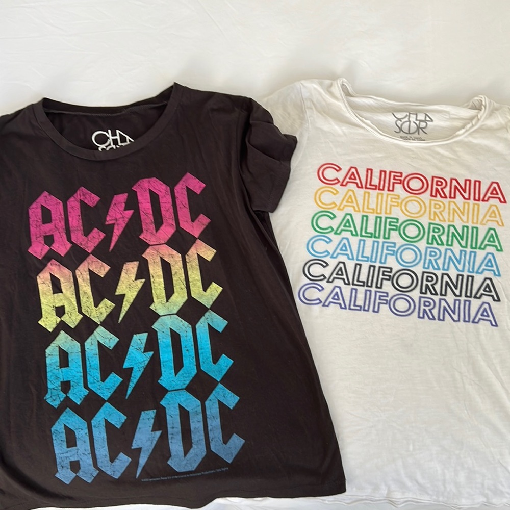 Set of two chaser tops size S and M